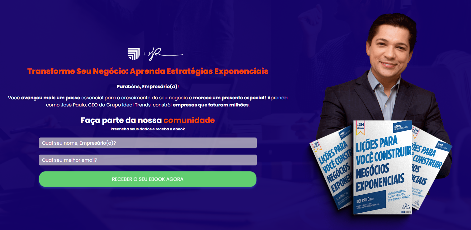 Site Wordpress + Elementor com Formulário - Landing Page